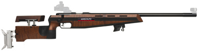Anschutz 1907 .22 LR Rifle w/ Walnut Stock & 4759 Butt Plate (Right      