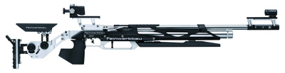 Feinwerkbau (FWB) MOD 800X BENCHREST AIR RIFLE BLACK/SILVER - (Medium - Right Grip)