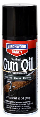 BIRCHWOOD CASEY SYNTHETIC GUN OIL (10oz AEROSOL)            