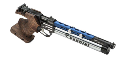 PARDINI K12 AIR PISTOL W/ ABSORBER & 2 CYLINDERS (MED-RIGHT)