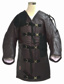 !!DISC!! NRA LEATHER RIFLEMAN SHOOTING COAT- MAROON - Size 34 Right Handed