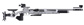 Feinwerkbau (FWB) Mod. 900 ALU Competition Air Rifle SILVER (Medium - Right Grip)
